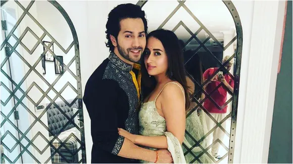 Varun Dhawan and Natasha Dalal