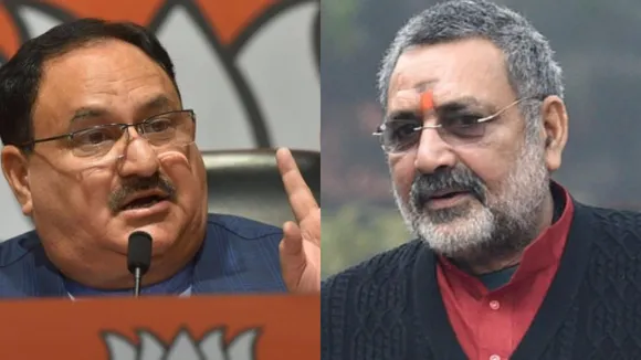 JP Nadda and Giriraj Singh