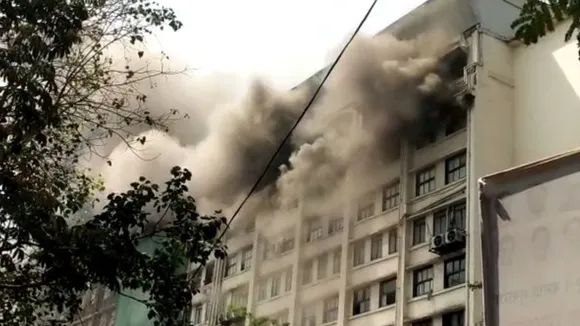 GST Bhavan fire