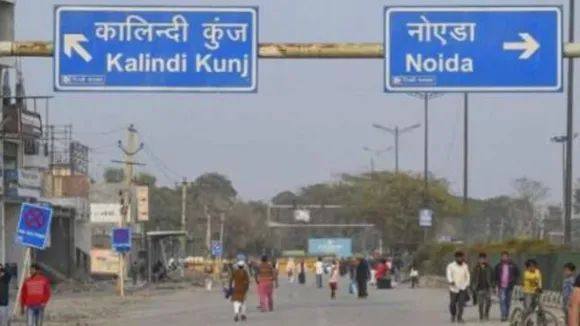 Kalindi Kunj Noida route