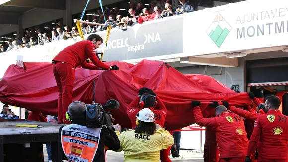 ferrari f1 testing