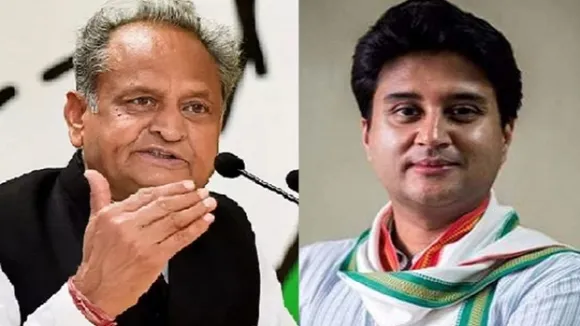 Ashok gehlot jyotiraditya scindia