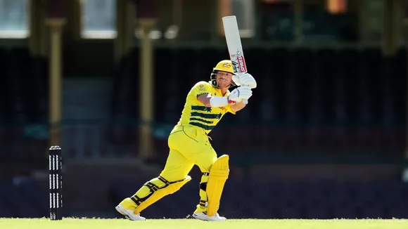 david warner getty