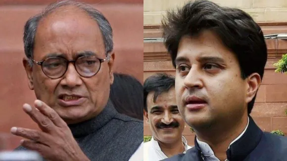 Digvijay Singh & Jyotiraditya Scindia