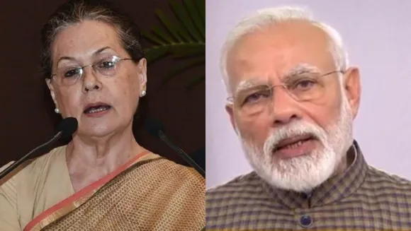 Sonia Gandhi & PM Modi