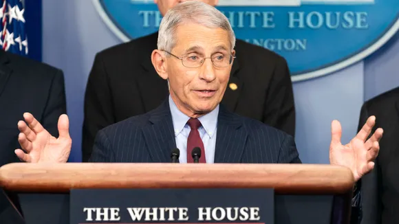 Anthony Fauci at White House Press Briefing