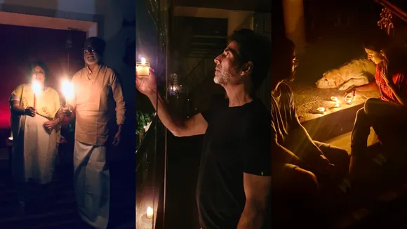 Bollywood stars Light Candles