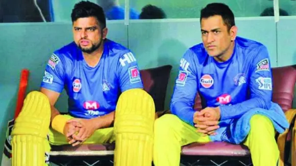 Suresh Raina MS Dhoni