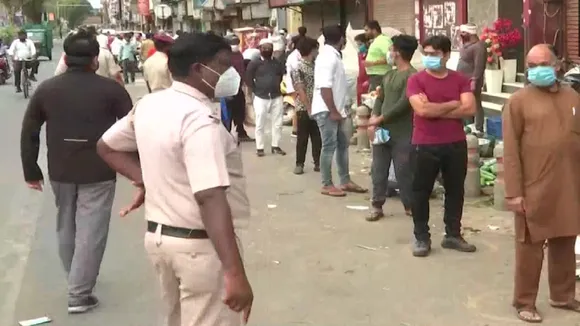 Delhi Market Corona Lockdown