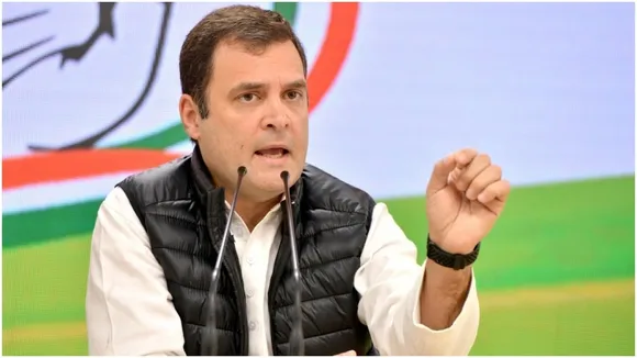 rahul gandhi condoles death for migrant labourers