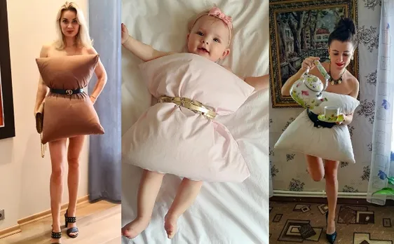 Pillow Challenge Takes Over Internet; Here Are Best Pics Of This Lockdown Fashion Therapy