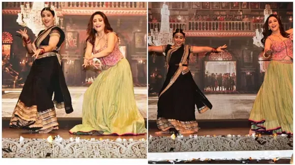 Ami Je Tomar madhuri vidya face off