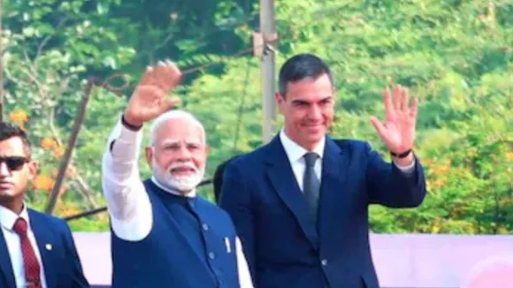 Modi and Sanchez Meet