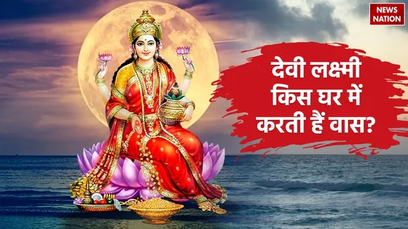 In which house does Goddess Lakshmi live