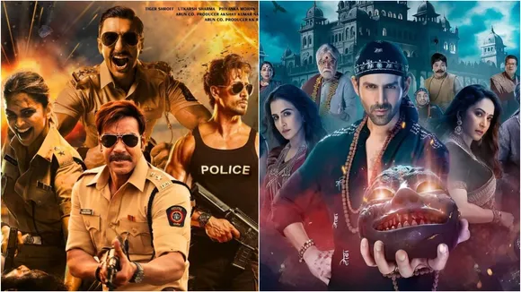 Singham Again vs bhool bhulaiyaa 3