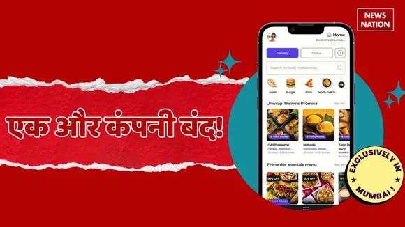 Thrive Food Delivery App Shutdown