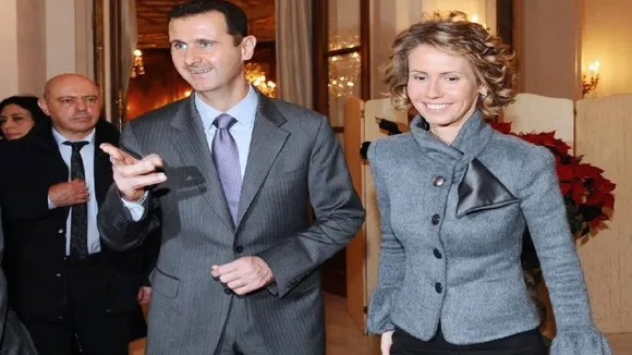 Bashar Al Assad with wife Asma