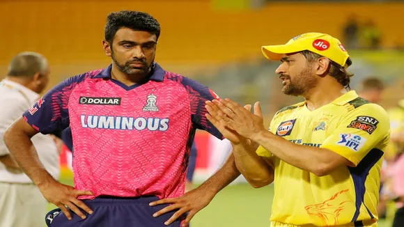 MS DHONI RAVI ASHWIN IPL