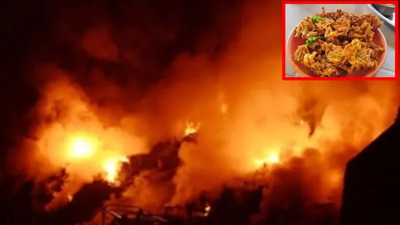 Odisha fire in house