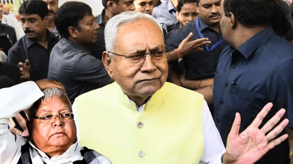 nitish kumar and lalu yadav controvercy