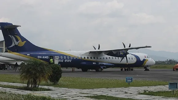 Buddha air flight fire