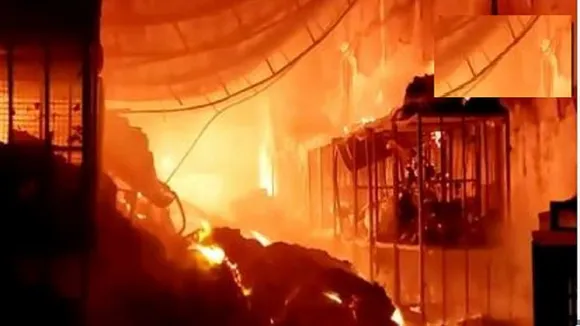 fire in house