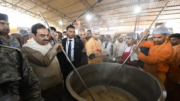 Gautam Adani Mahakumbh Visit