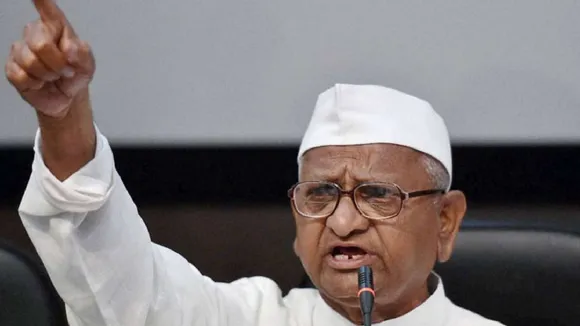 social activist Anna Hazare 