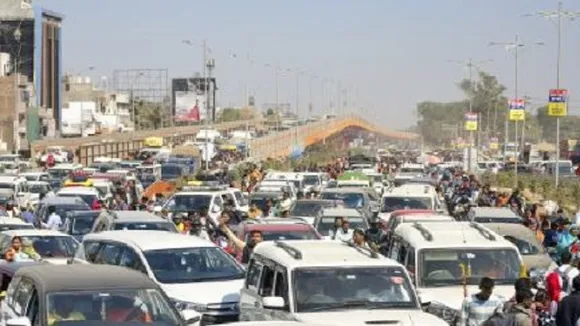 traffic on road