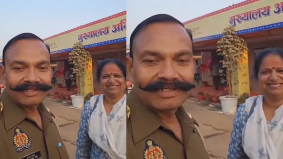 viral old frinds video in mahakumbh