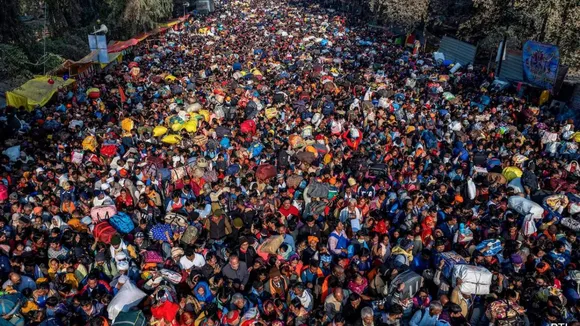 Mahakumbh Mahashivratri Drone Image