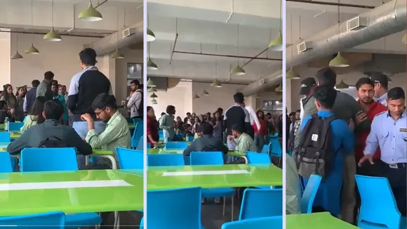 South Asian University controversy over Mahashivratri non veg food ABVP and SFI Clash 