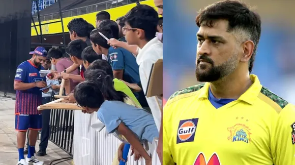 IPL 2025 Fans gathered for Rohit Sharma selfie and autograph in MS Dhoni's stronghold Chepauk 