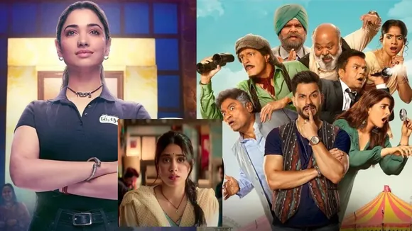 top 5 comedy movies and web series in jiohotstar..