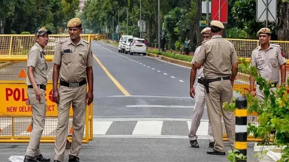 Delhi police action