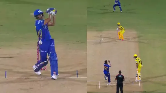Deepak Chahar impressed with his batting and bowling in CSK vs MI IPL 2025