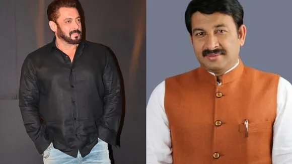 Salman Khan Why did start laughing after seeing Manoj Tiwari Video viral on social media ...