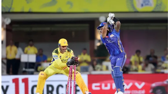 csk vs mi live score