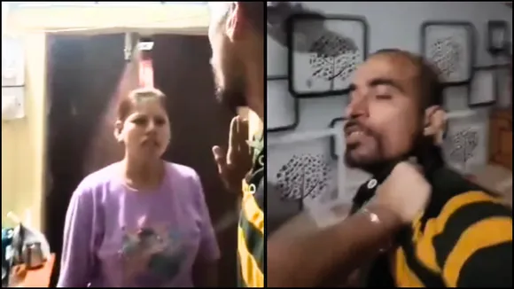 Wife beats up husband