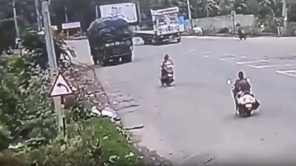 Bike Accident Viral Video