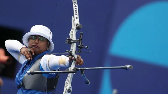 Deepika kumari reached in quarter final of individual women archery in Paris olympics 2024 