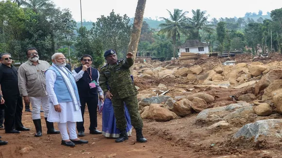 pm modi in waynad