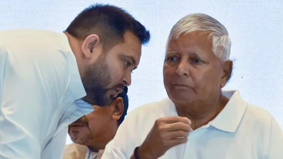 Lalu Yadav Tejaswi Yadav