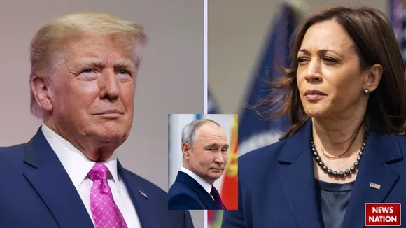 trump Kamala Putin