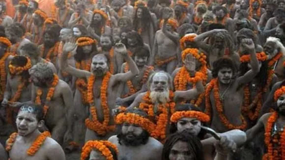 Naga Sadhu Amrit Snan