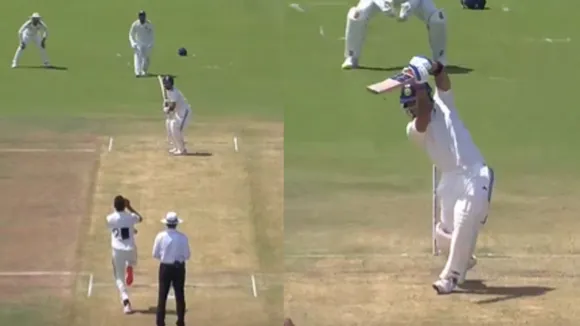 this six of Riyan Parag will make you forget Virat Kohli's six on Haris Rauf watch viral video 