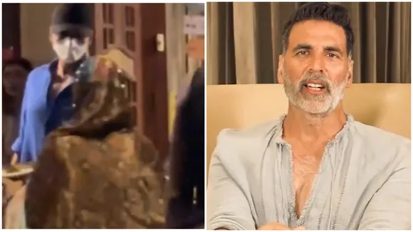 Akshay Kumar feeds needy people