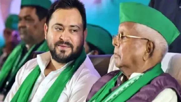 lalu yadav and tejashwi yadav