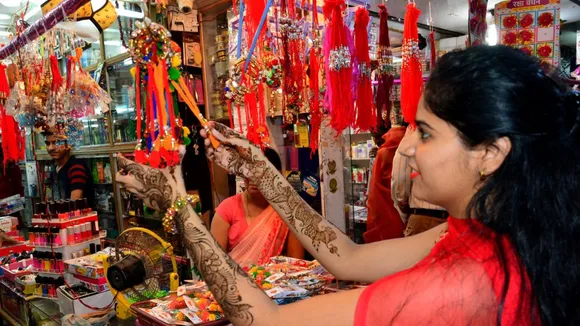 raksha bandhan market