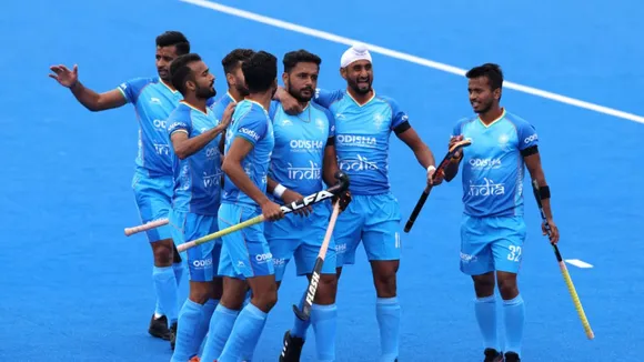 Indian men hockey team PR Sreejesh 